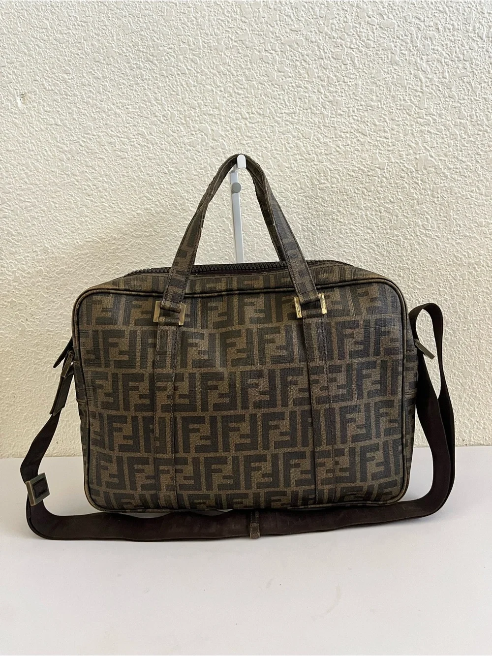 FENDI ZUcca unisex Messenger bag